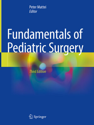 cover image of Fundamentals of Pediatric Surgery
